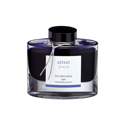 Pilot Iroshizuku Ink Bottle Ajisai (Blue Purple) - 50ml 2