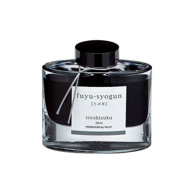 Pilot Iroshizuku Ink Bottle Fuyu Syogun (Cool Grey) - 50ml 2