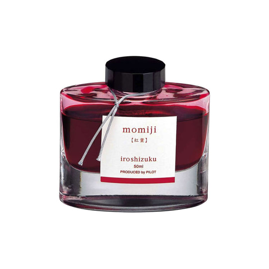 Pilot Iroshizuku Ink Bottle, MomIji (Red Pink) - 50ml