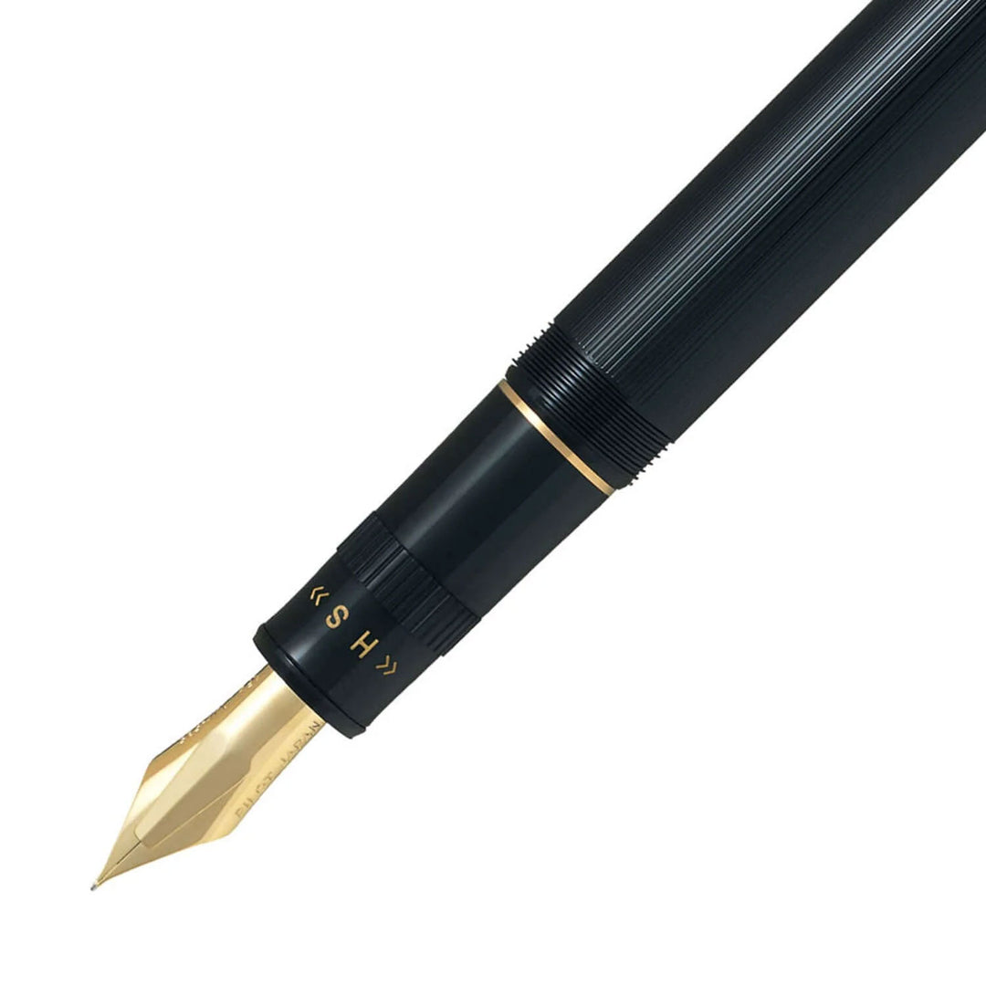 Buy Pilot Justus Stripe Black Fountain Pen | Pilot Justus Pens |Makoba
