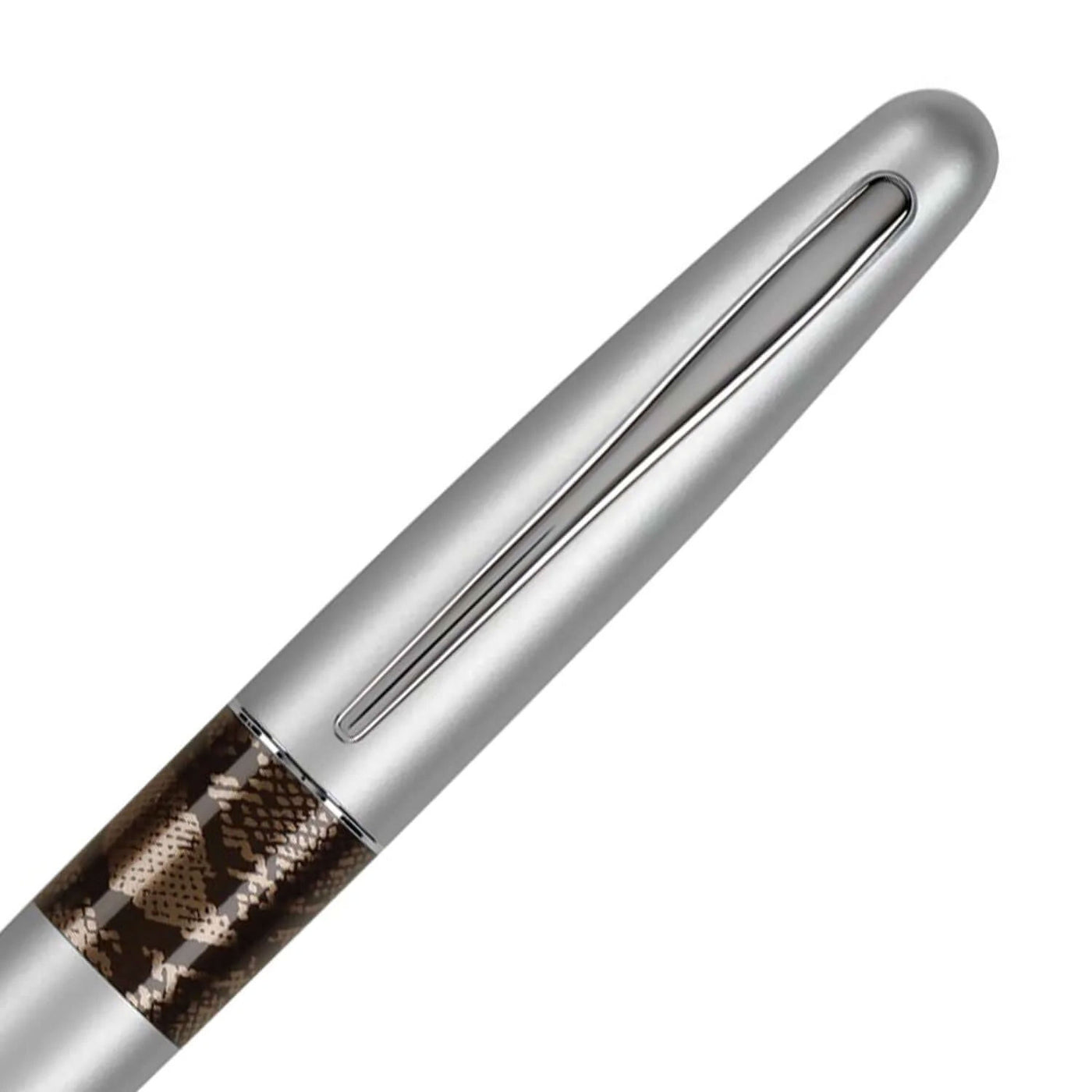 Pilot MR Animal Ball Pen - Silver Python CT 3