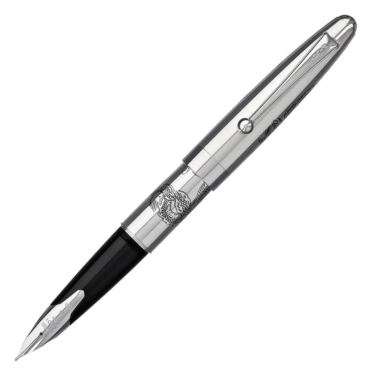 Pilot Sterling Silver Fountain Pen - Dragon