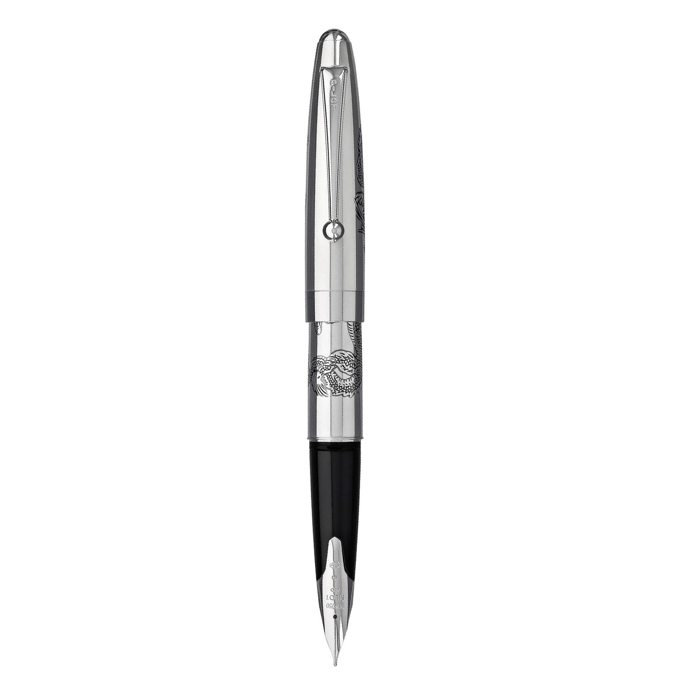 Pilot Sterling Silver Fountain Pen - Dragon 2