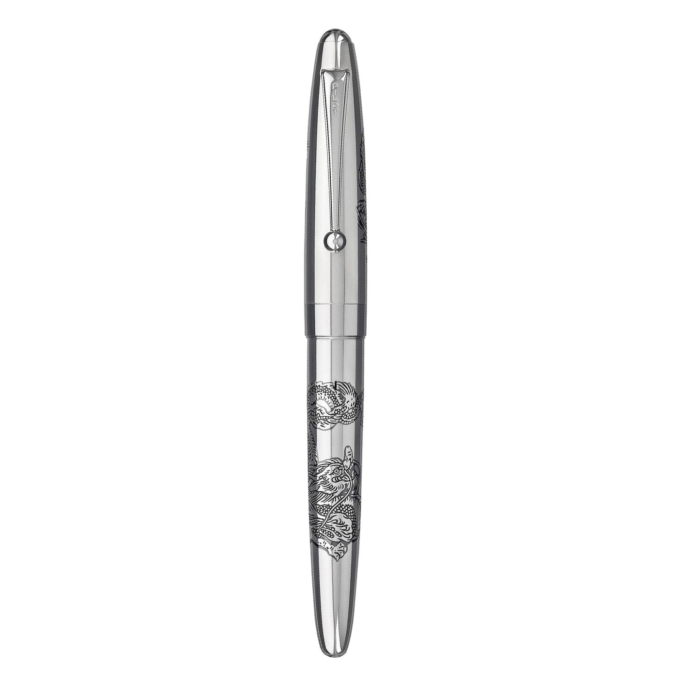 Pilot Sterling Silver Fountain Pen - Dragon 3