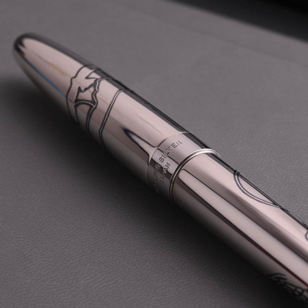 Buy Pilot Sterling Silver Fountain Pen - Hawk Online at Makoba - Pilot
