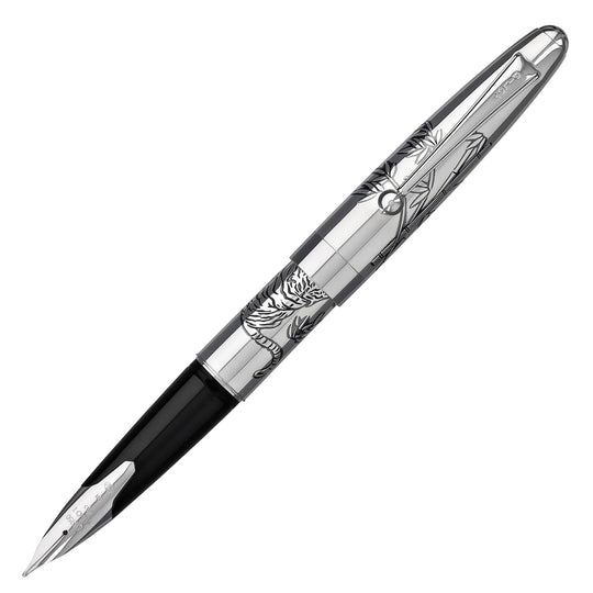 Pilot Sterling Silver Fountain Pen - Tiger