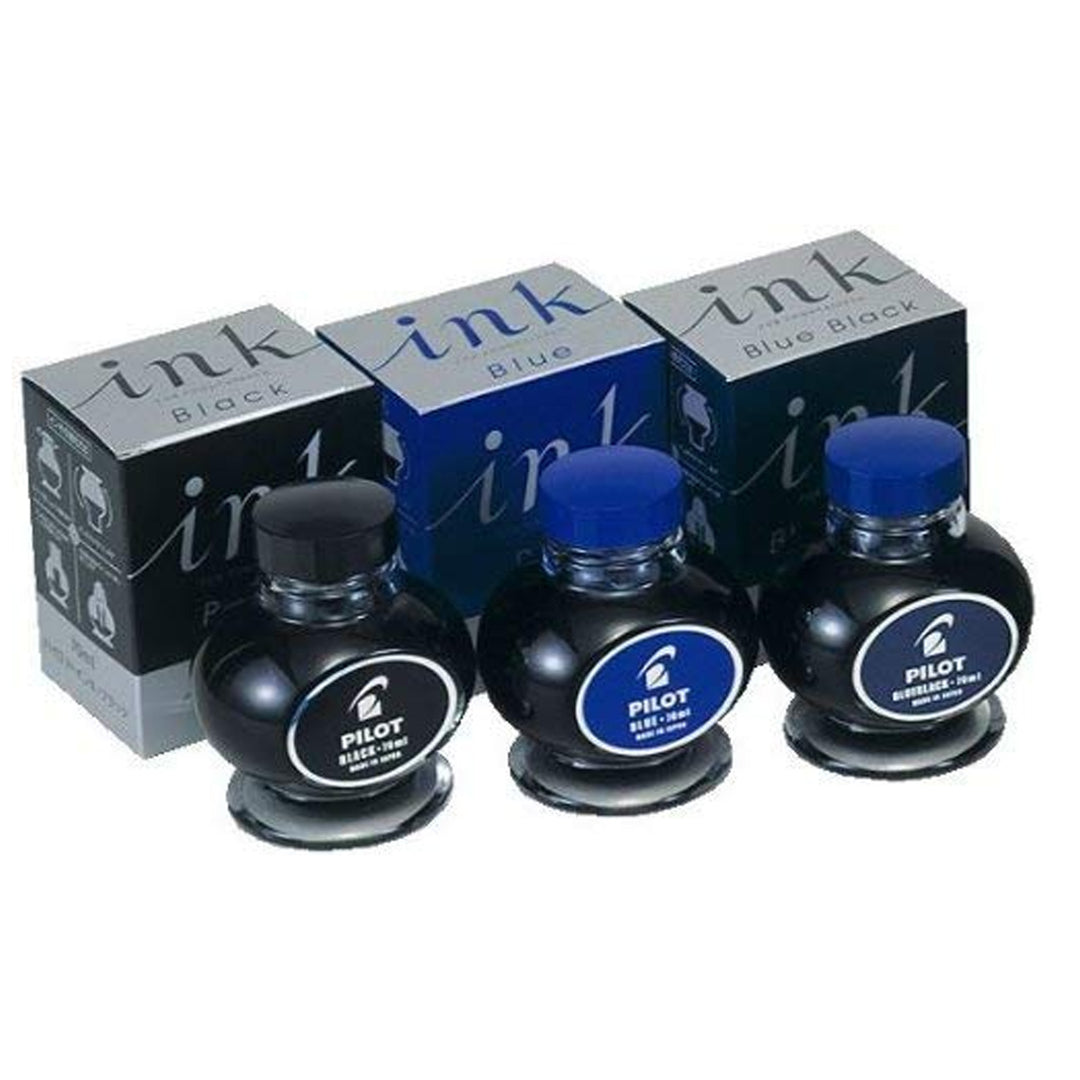 Pilot INK』30㏄ 10個入 Black Ink 共箱 昭和レトロ 2025年最新