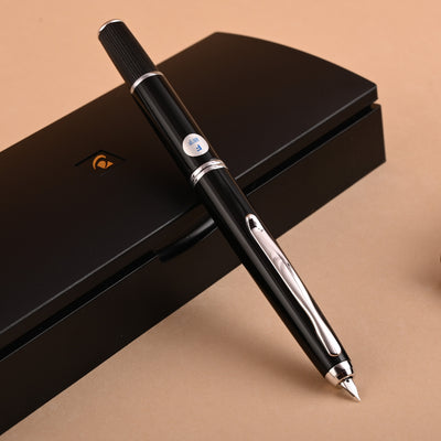 Pilot Capless Fermo Fountain Pen - Black CT 8