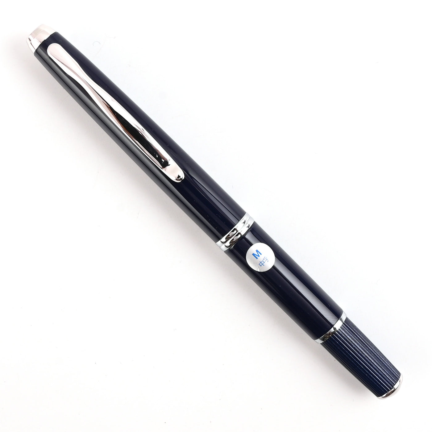 Pilot Capless Fermo Fountain Pen - Dark Blue CT 2