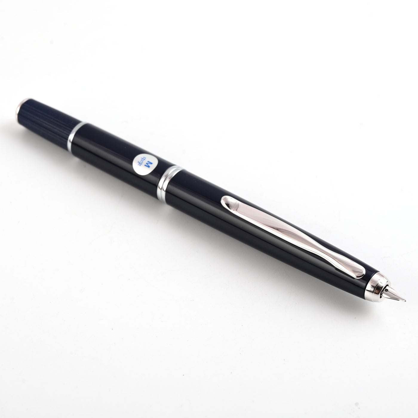 Pilot Capless Fermo Fountain Pen - Dark Blue CT 4