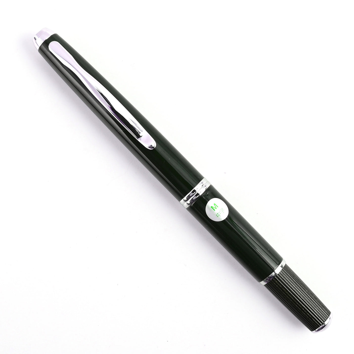 Pilot Capless Fermo Fountain Pen - Dark Green CT 2