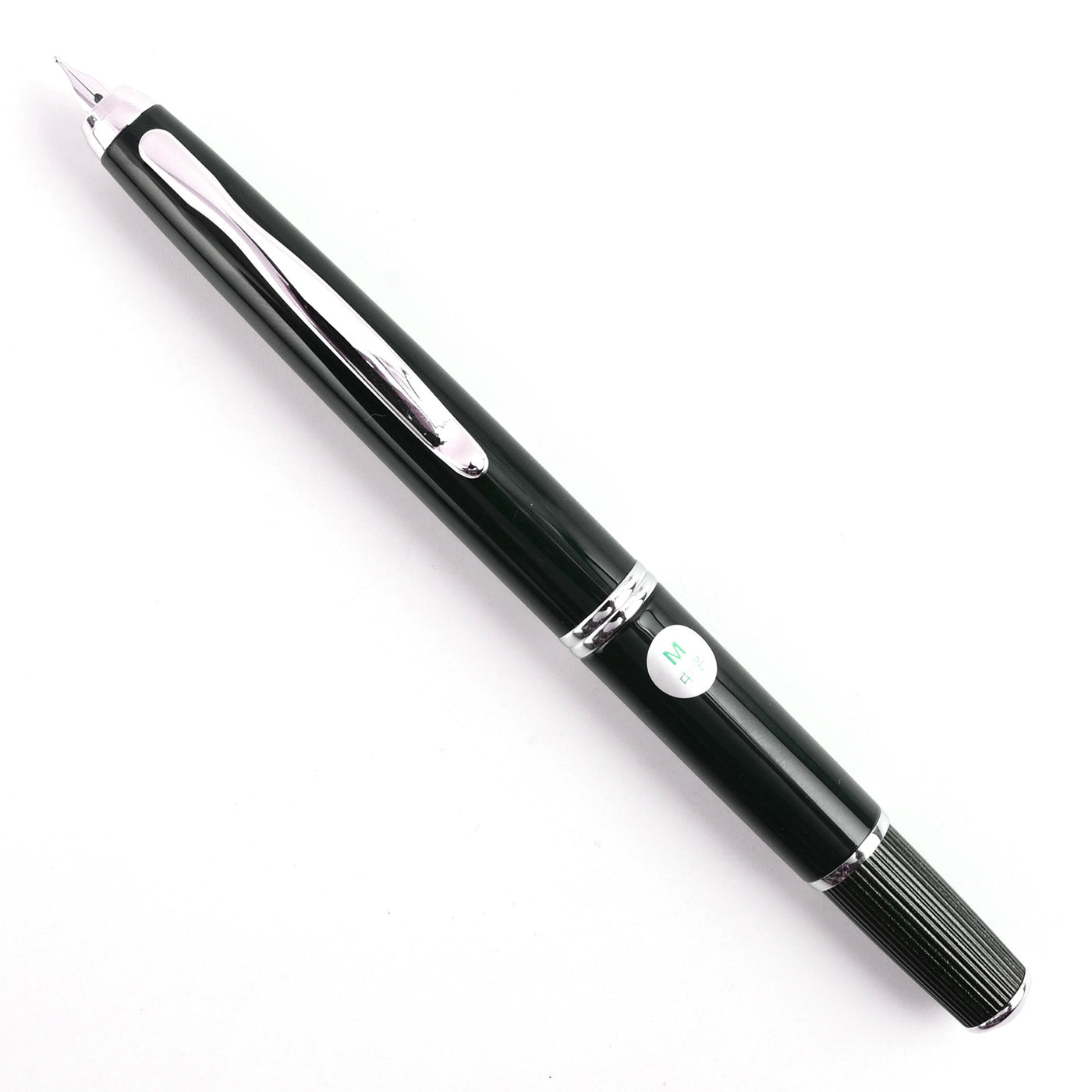 Pilot Capless Fermo Fountain Pen - Dark Green CT 3