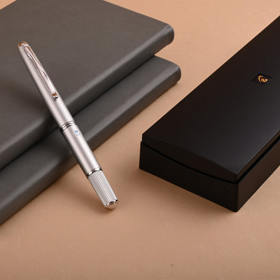 Pilot Capless Fermo Fountain Pen - Silver CT 12