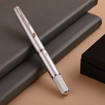 Pilot Capless Fermo Fountain Pen - Silver CT 13