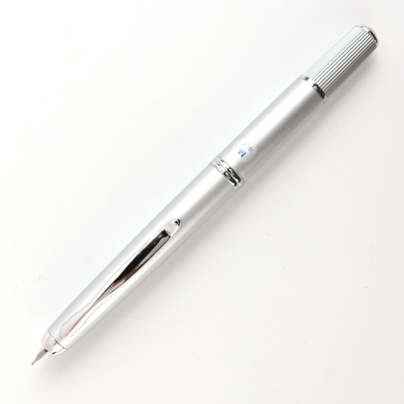 Pilot Capless Fermo Fountain Pen - Silver CT 1