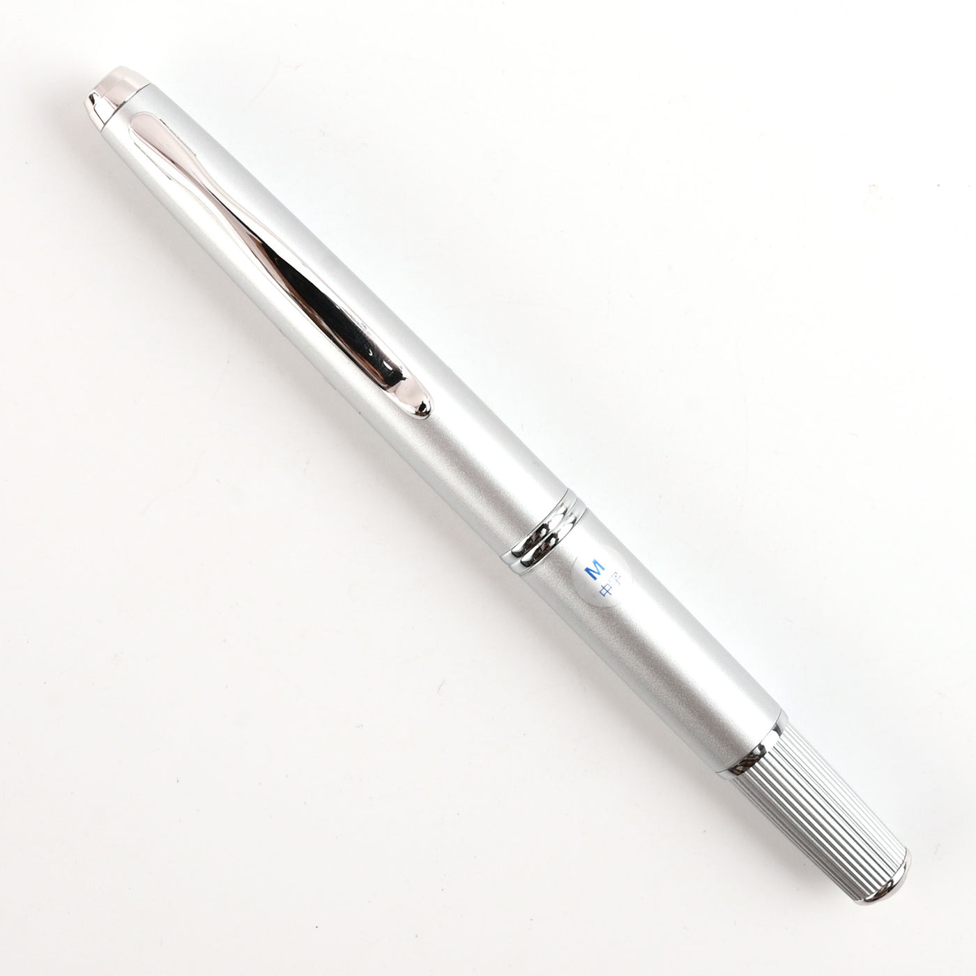 Pilot Capless Fermo Fountain Pen - Silver CT 2