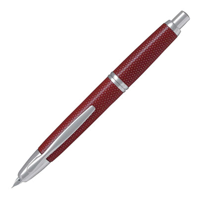 Pilot Capless Fountain Pen - Graphite Red 1