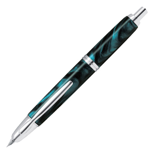 Pilot Capless Fountain Pen - Marble Green CT (Special Edition)