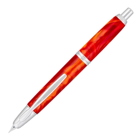 Pilot Capless Fountain Pen - Marble Orange CT (Special Edition)