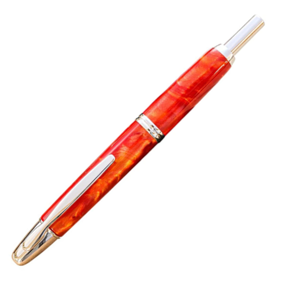Buy Pilot Marble Orange Vanishing Point Fountain Pen|Pilot Pens