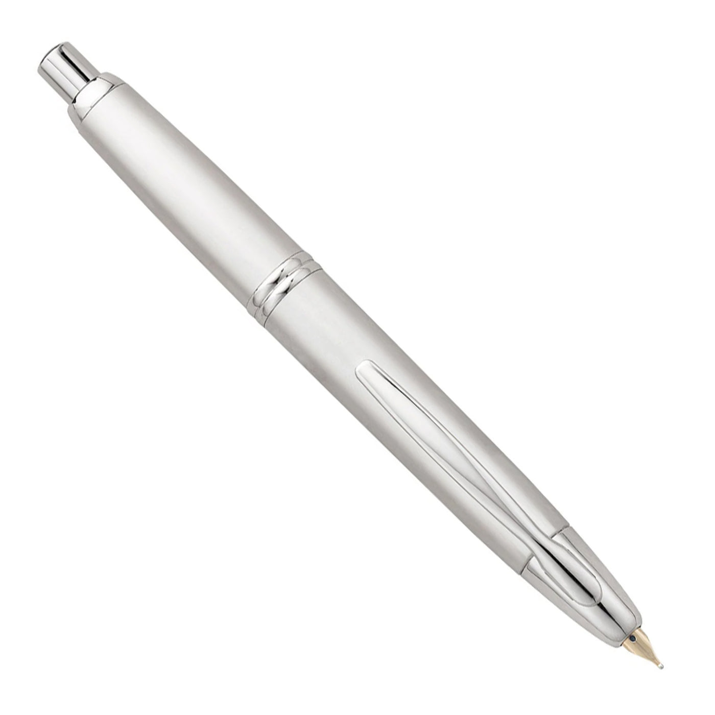 Pilot Capless Fountain Pen - Silver CT 2