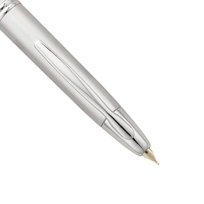 Pilot Capless Fountain Pen - Silver CT 3