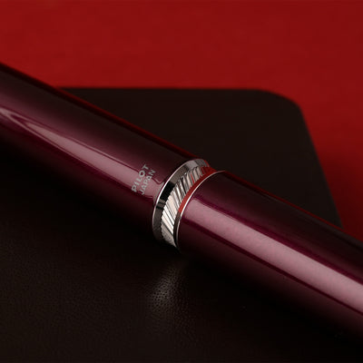 Pilot Capless LS Fountain Pen - Burgundy CT
