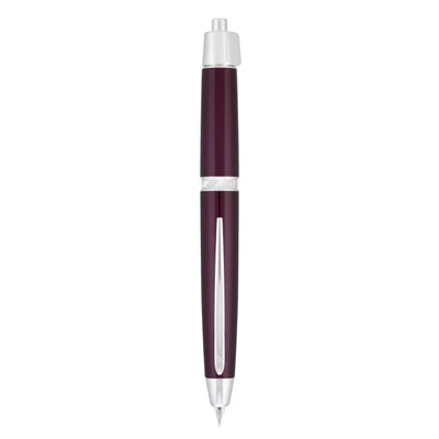 Pilot Capless LS Fountain Pen - Burgundy CT 2