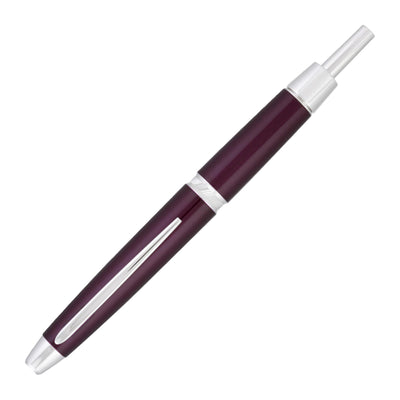 Pilot Capless LS Fountain Pen - Burgundy CT 4