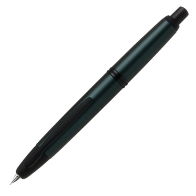 Pilot Capless Stainless Fountain Pen - Matte Green BT