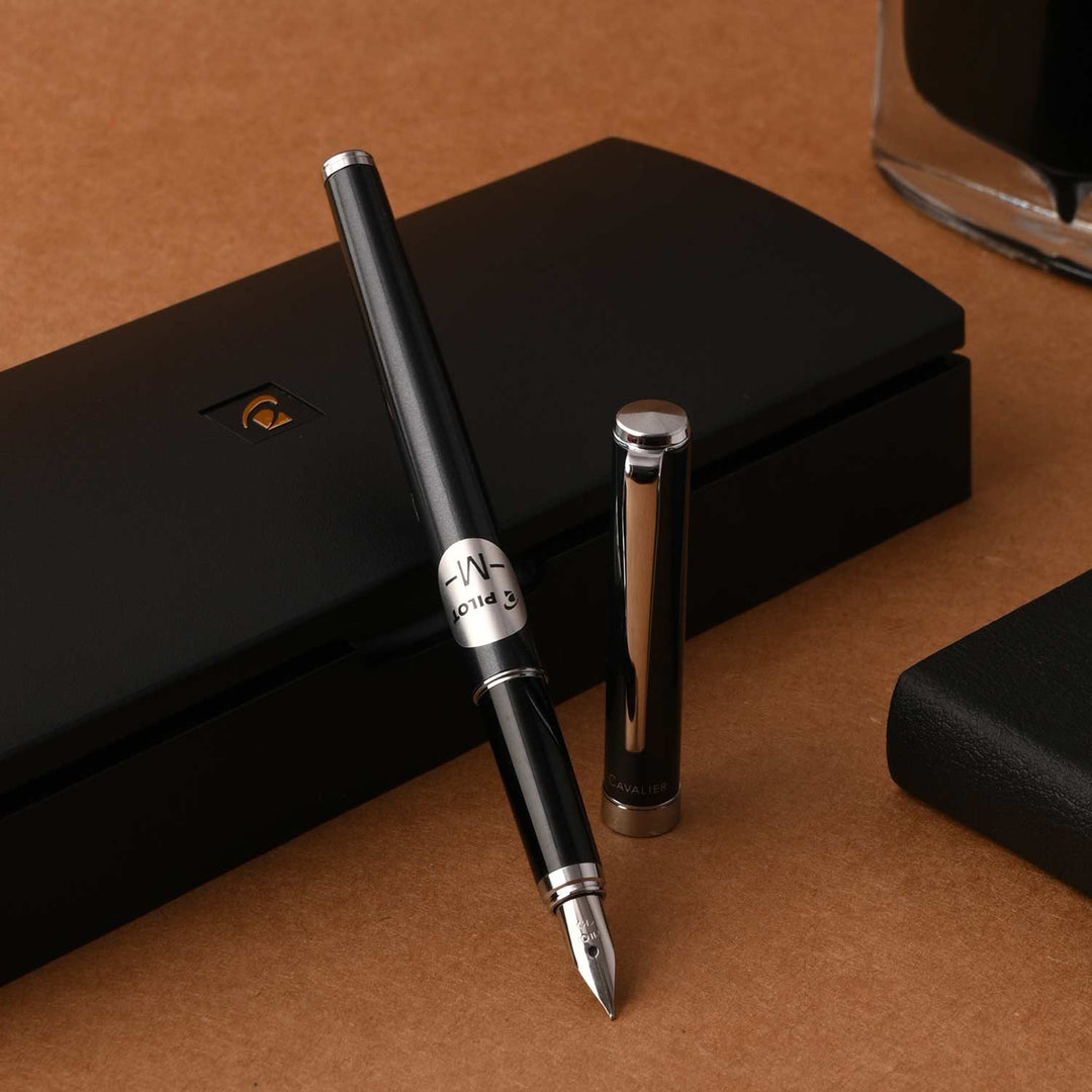 Buy Pilot Cavalier Fountain Pen - Black CT Online at Makoba - Pilot