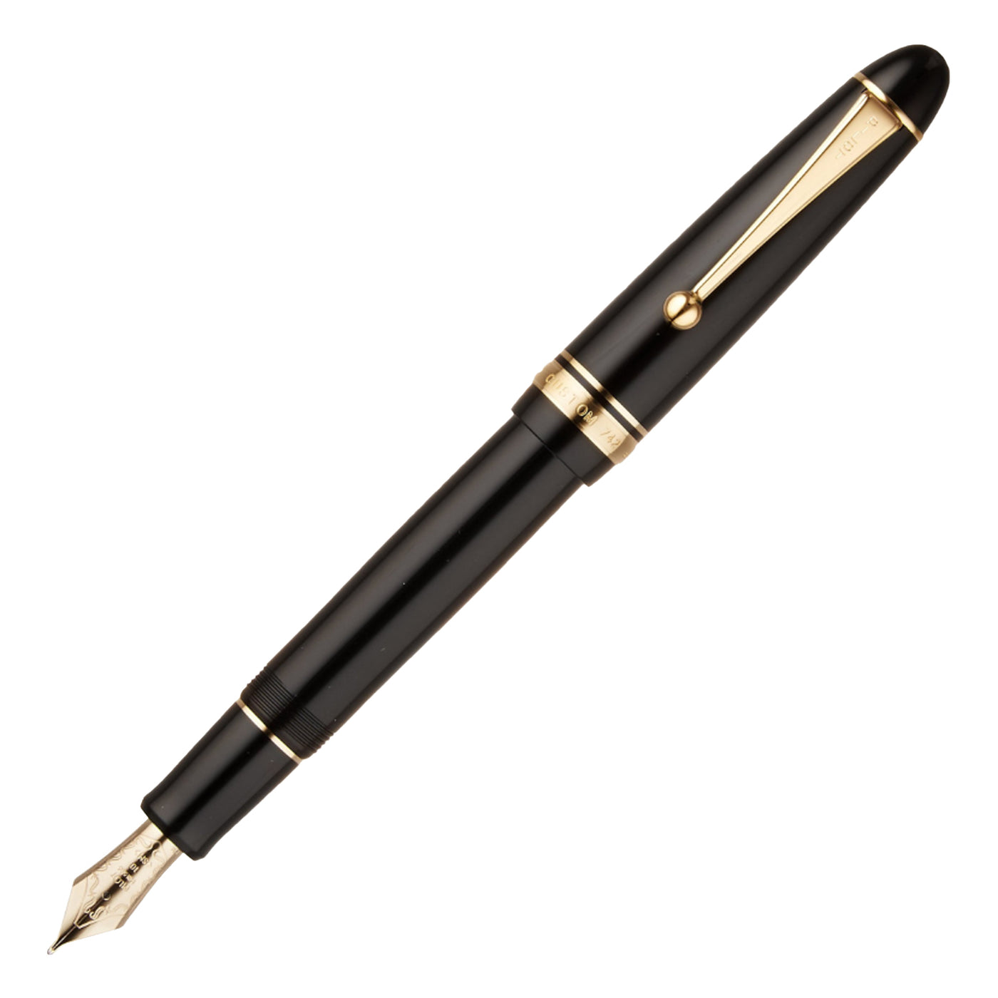 Pilot Custom 742 Fountain Pen - Black GT