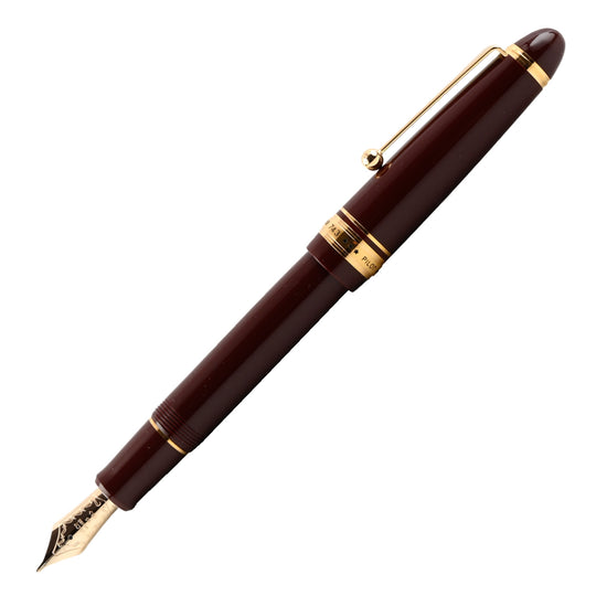 Pilot Custom 743 Fountain Pen - Deep Red GT