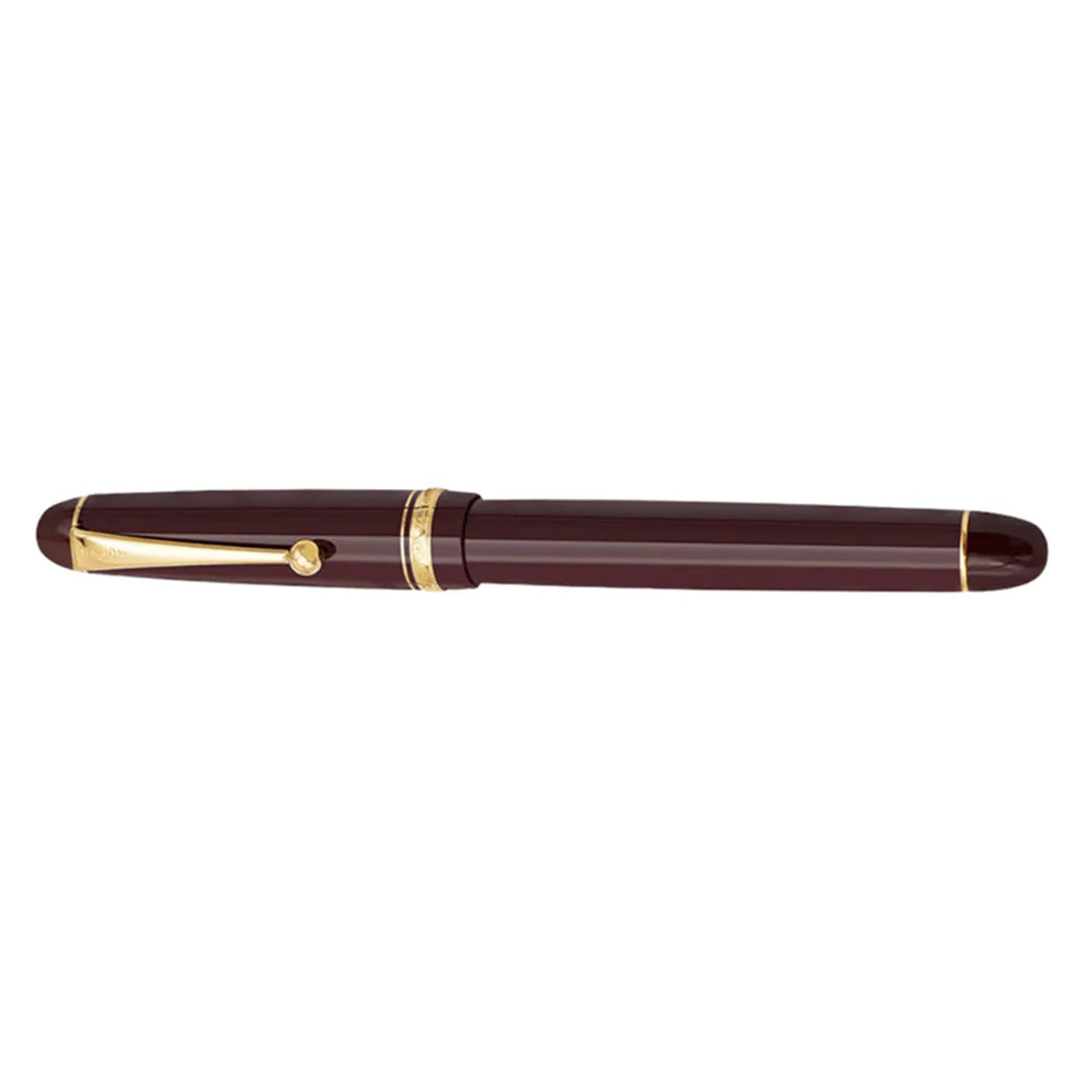 Pilot Custom 743 Fountain Pen - Deep Red GT 3