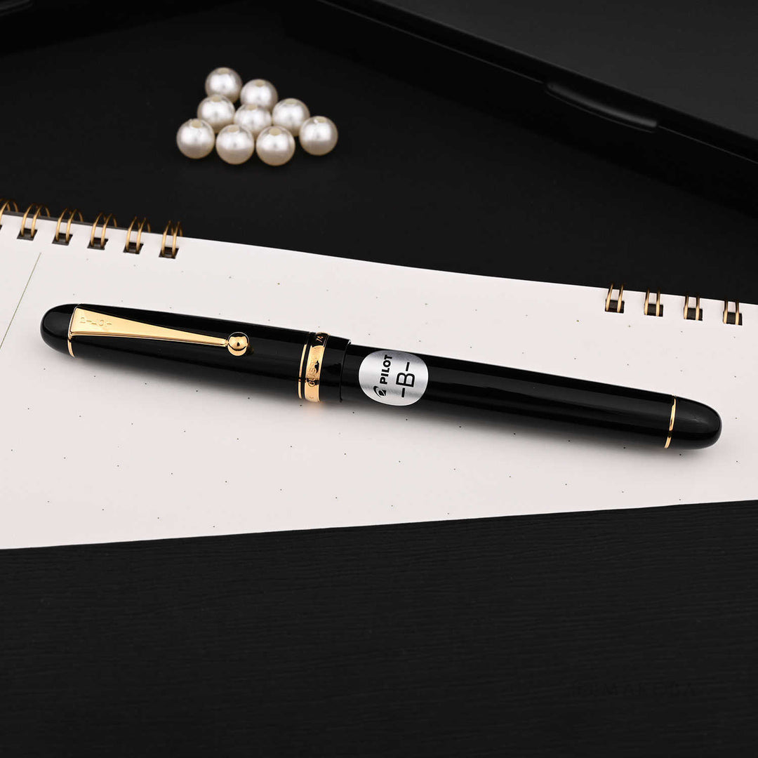 Buy Pilot Custom 74 Fountain Pen - Black GT Online at Makoba - Pilot
