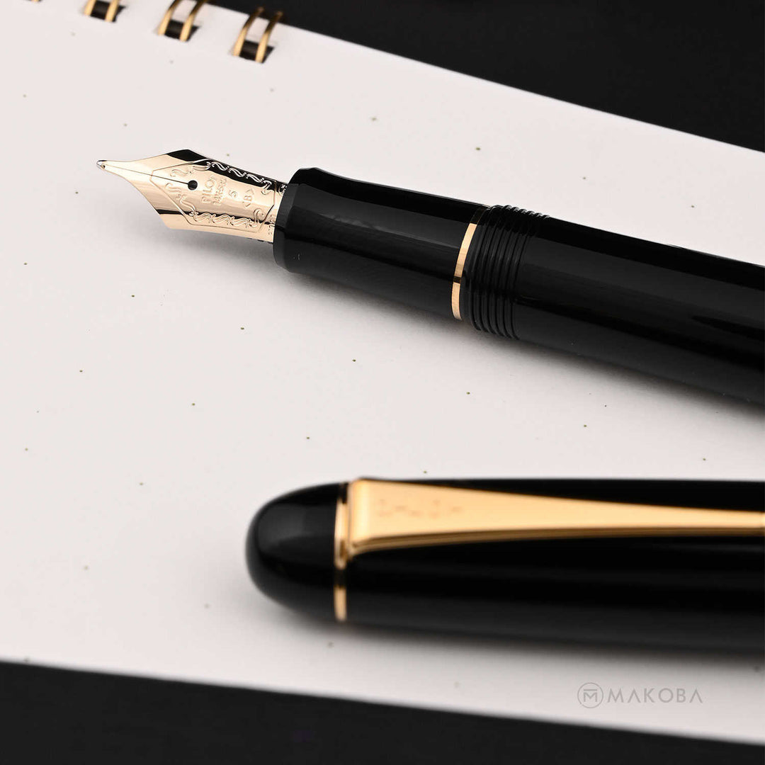 Buy Pilot Custom 74 Fountain Pen - Black GT Online at Makoba - Pilot