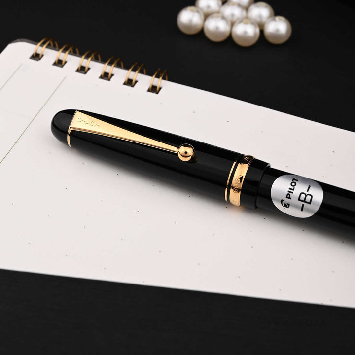 Buy Pilot Custom 74 Fountain Pen - Black GT Online at Makoba