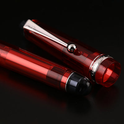Pilot Custom 74 Fountain Pen - Tinted Red CT 10