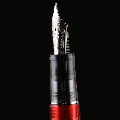 Pilot Custom 74 Fountain Pen - Tinted Red CT 12