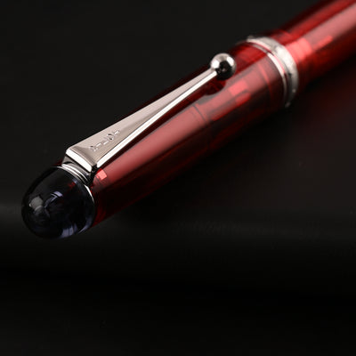 Pilot Custom 74 Fountain Pen - Tinted Red CT 1