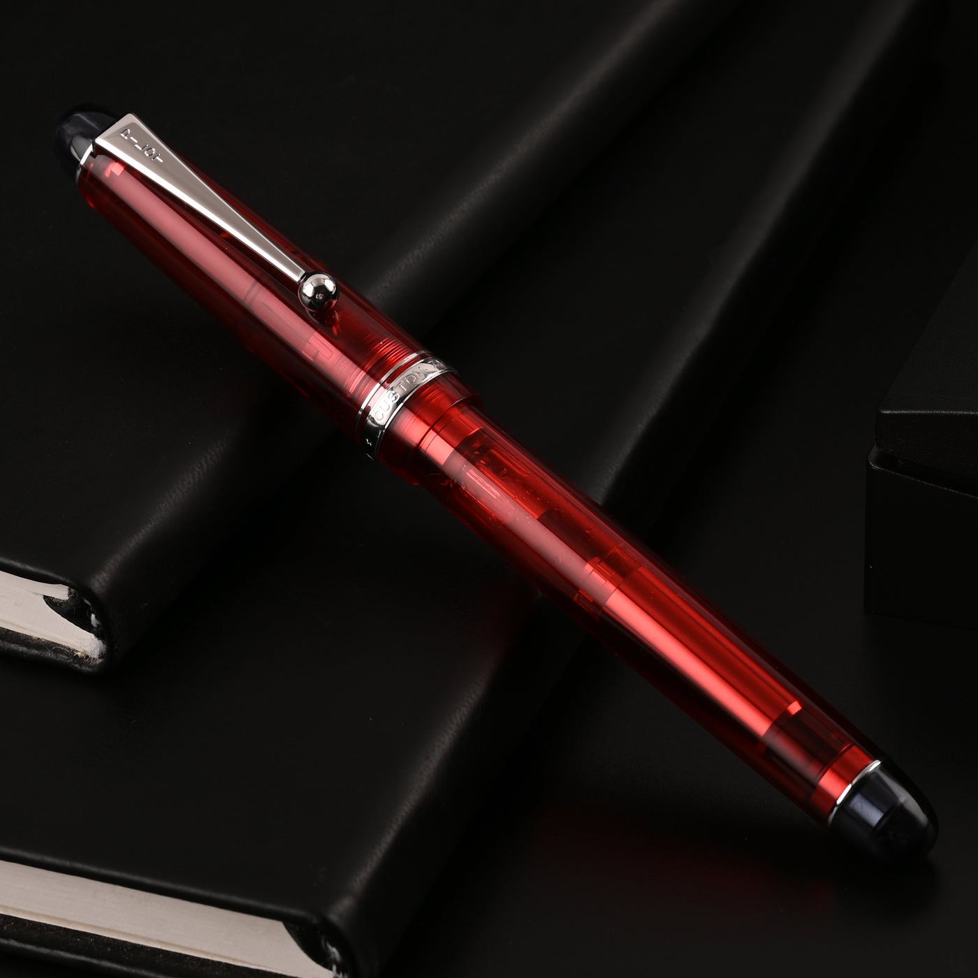 Pilot Custom 74 Fountain Pen - Tinted Red CT 15
