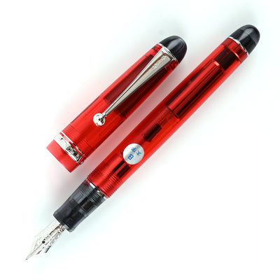 Pilot Custom 74 Fountain Pen - Tinted Red CT 2