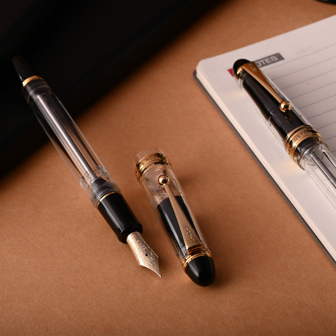 Buy Pilot Custom 823 Transparent Fountain Pen|Pilot Pens