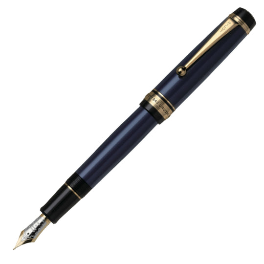 Pilot Custom 845 Urushi Fountain Pen - Deep Blue GT