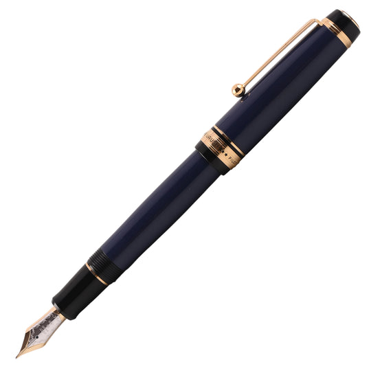 Pilot Custom 845 Urushi Fountain Pen - Deep Blue GT