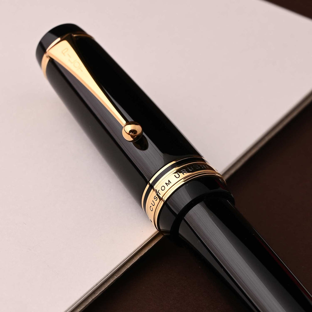 Buy Pilot Custom Urushi Fountain Pen- Black GT Online at Makoba- Pilot