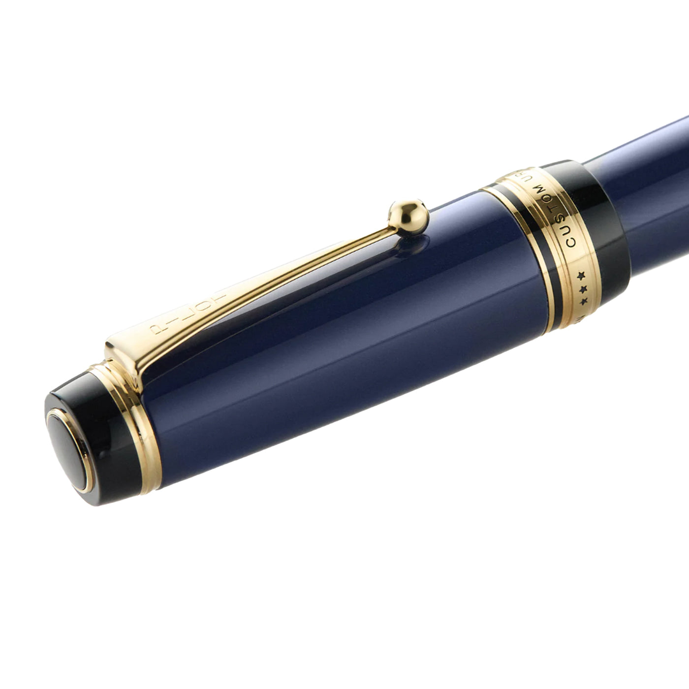 Pilot Custom Urushi Fountain Pen - Prussian Blue GT