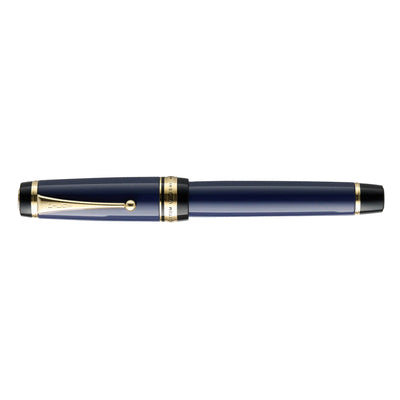 Pilot Custom Urushi Fountain Pen - Prussian Blue GT