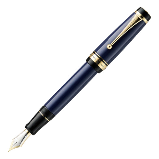 Pilot Custom Urushi Fountain Pen - Prussian Blue GT