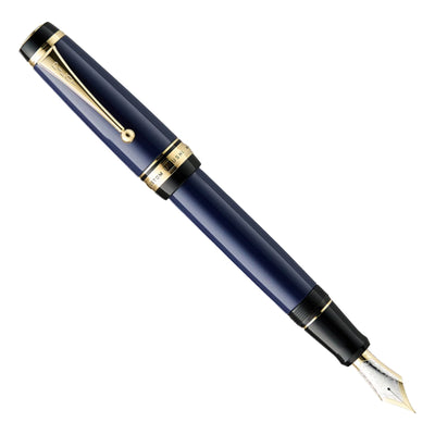 Pilot Custom Urushi Fountain Pen - Prussian Blue GT
